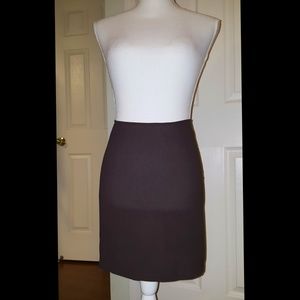 Mark Wong Nark Sexy Sheer Skirt Rich Cocoa Brown